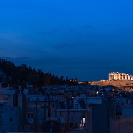 Topfloor Getaway Balcony&Hot Tub+Acropolis View Atena Exterior foto
